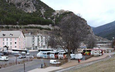 Le parking du champ de Mars